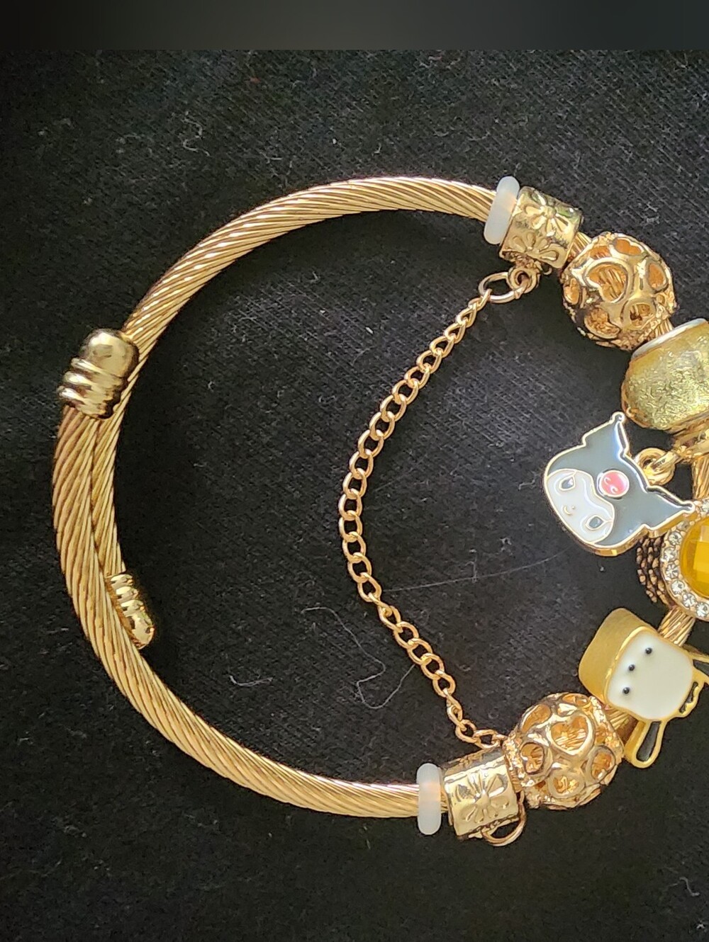 Pretty Charm Bracelet With sanrio Characters